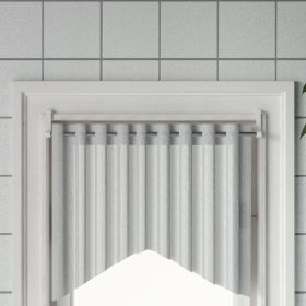 Curtain Rail White Aluminum 24-41 inches length Extendable