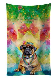Cane Corso Hippie Dawg Kitchen Towel Dish Cloths Guest Hand Towel Decorative Bathroom Towel for Face,Tea, Dishcloth, Kitchen and Bath