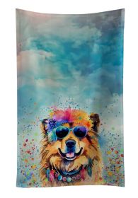 Chow Chow Hippie Dawg Kitchen Towel Dish Cloths Guest Hand Towel Decorative Bathroom Towel for Face,Tea, Dishcloth, Kitchen and Bath
