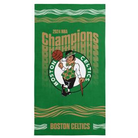 NBA Champs Celtics Flow Printed Beach Towel