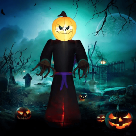 Inflatable Halloween Decoration (Color: Black)