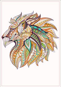 Each Piece Is Animal Shaped Christmas Gift Colorful Elephant Turtle Wooden Jigsaw Puzzles (Option: 4Style-A5)