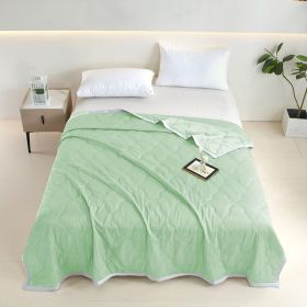 1pc Innovative Soundwave Design Ultra Soft Thin Quilt, Cozy & Breathable All-Season Reversible Comforter For Hot Sleepers, Ideal Lightweight Bedd (Option: 150X200cm)