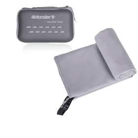 Camping Towels Super Absorbent, Fast Drying Microfiber Travel Towel, Ultra Soft Compact Gym Towel ,Sport Towel (Color: gray, size: M 50x100cm)