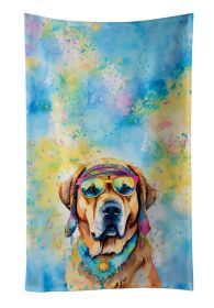 Mastiff Hippie Dawg Kitchen Towel Dish Cloths Guest Hand Towel Decorative Bathroom Towel for Face,Tea, Dishcloth, Kitchen and Bath (Default: Default)
